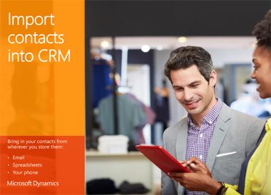 Import contacts into CRM