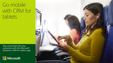 Go mobile with CRM for tablets