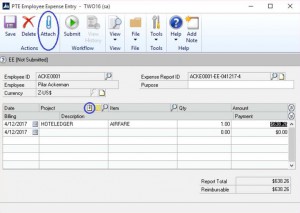 Project Document Attach