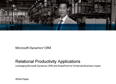 Leveraging Microsoft Dynamics CRM and SharePoint for Enhanced Business Impact