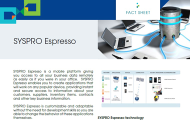 SYSPRO Espresso