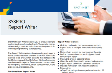 Report Writer